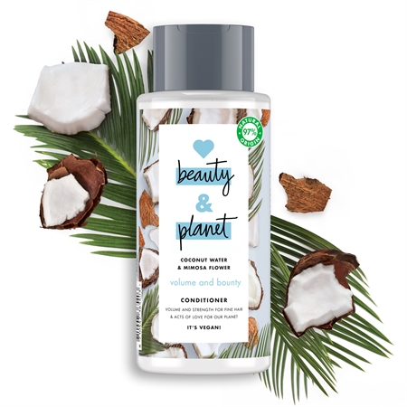 Love Beauty & Planet Volume and Bounty krepilni balzam za tanke lase