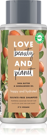 Love Beauty & Planet Happy and Hydrated Shampoo für trockenes Haar