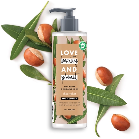 Love Beauty & Planet Shea Velvet odżywcze mleczko do ciała