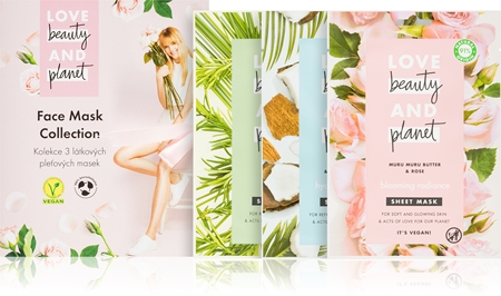 Love Beauty & Planet Face Mask Collection wygodne opakowanie (do twarzy)
