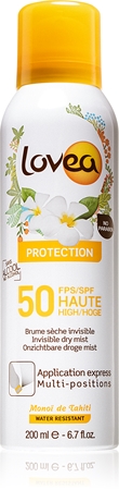 Lovea Protection brume solaire en spray SPF 50