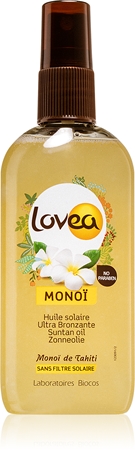 Lovea Monoi olje pospešujoči porjavitev