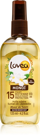 Lovea Monoi Voedende Bruiningsolie SPF 15