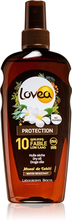 Lovea Protection suchý olej na opalování SPF 10