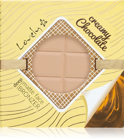 Lovely Creamy Chocolate bronzujúci púder na telo a tvár