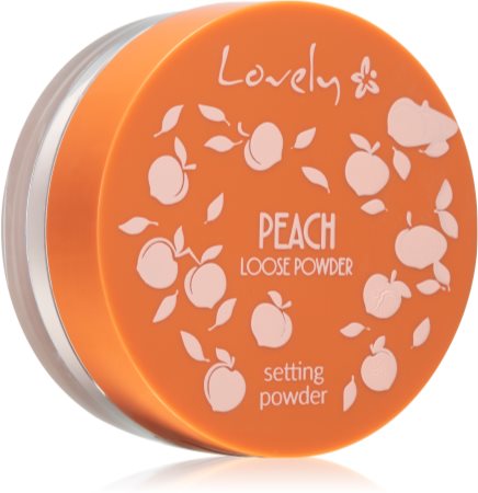 Lovely Peach Setting Powder zmatňující fixační pudr