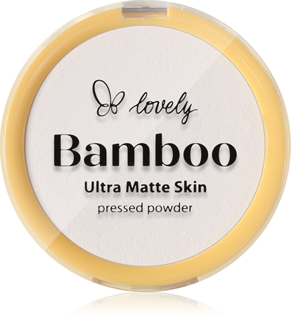 Lovely Bamboo Pressed Powder mattierendes Puder