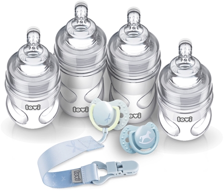 LOVI Newborn Starter Set Boy dárková sada pro miminka
