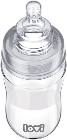LOVI Glass Babyflasche aus Glas