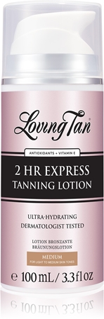 Loving Tan 2 HR Express kosteuttava itseruskettava maito