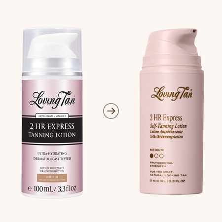 Loving Tan 2 HR Express lait solaire hydratant