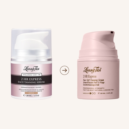Loving Tan 2 HR Express sérum auto-bronzant visage