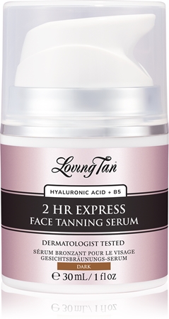 Loving Tan 2 HR Express itseruskettava kasvoseerumi