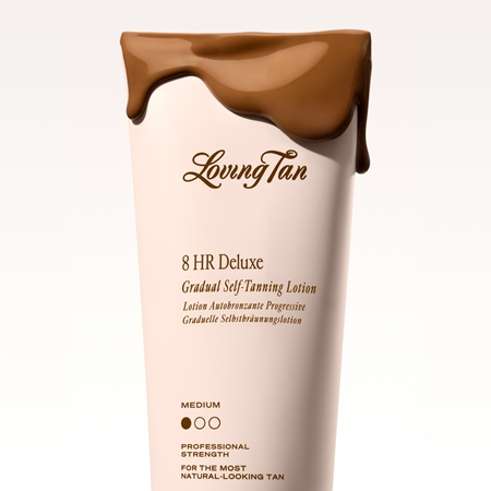 Loving Tan Deluxe Gradual Tan Nourishing Body Milk for deeper tan