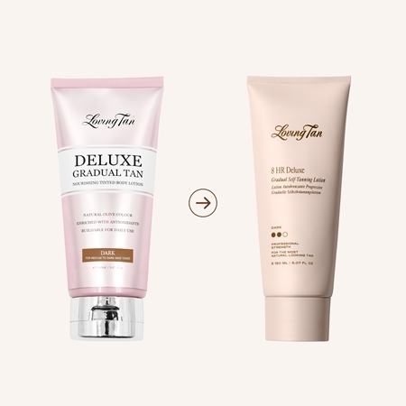 Loving Tan Deluxe Gradual Tan maitinamasis kūno pienelis įdegiui paryškinti