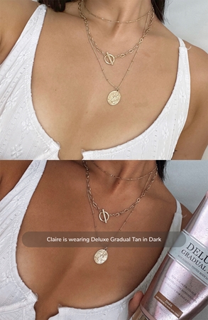 Loving Tan Deluxe Gradual Tan ravitseva vartalomaito rusketuksen korostamiseen