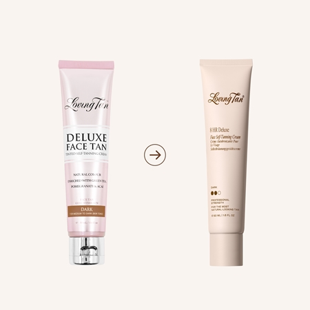 Loving Tan Deluxe Face Tan crème auto-bronzante visage
