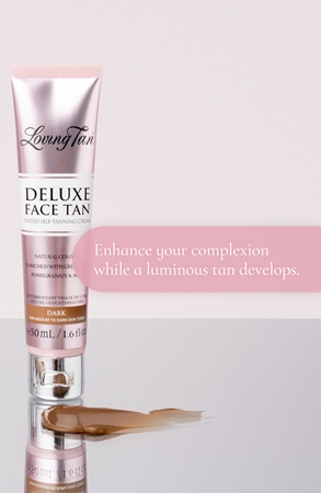 Loving Tan Deluxe Face Tan creme autobronzeador para rosto