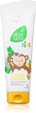 LR Aloe Vera Kids 3 v 1 šampon, kondicionér a sprchový gel pro děti