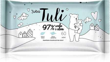 Luba Tuli Aloe Vera vlhčené ubrousky pro děti