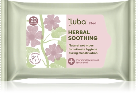 Luba Med Herbal Soothing lingettes hygiène intime