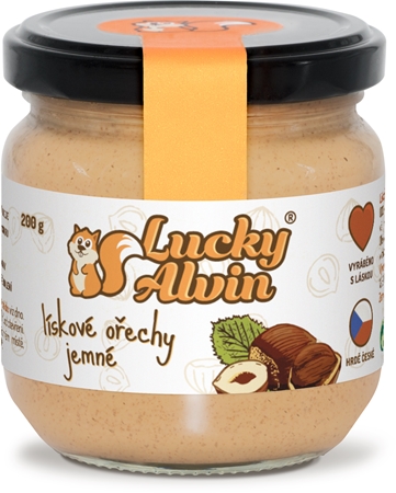 Lucky Alvin Lískové ořechy ořechová pomazánka