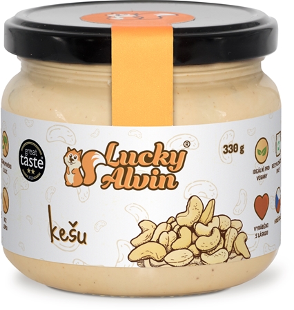 Lucky Alvin Kešu ořechová pomazánka