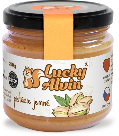 Lucky Alvin Pistácie jemné orechová nátierka