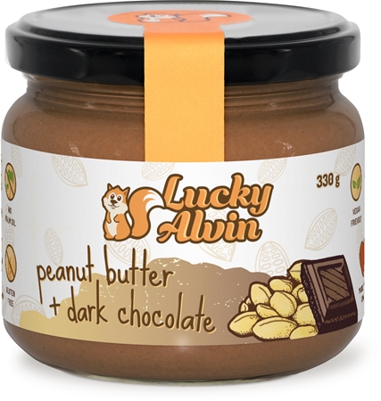 Lucky Alvin Peanut Butter + Dark Chocolate Nussaufstrich