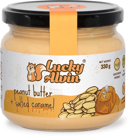 Lucky Alvin Peanut Butter + Salted Caramel Nussaufstrich
