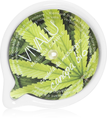 LUMEN Vivalu Canapa Bio Bougie de massage visage