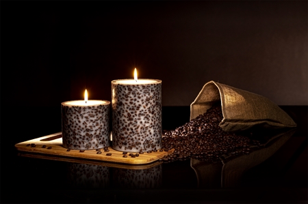 LUMEN Coffee Con Chicchi Di Caffe' candela profumata