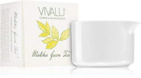 LUMEN Vivalu Matcha Green Tea svijeća za masažu za tijelo