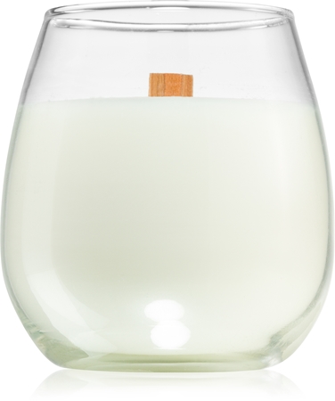 LUMEN Xsenses Patchouli vonná svíčka s dřevěným knotem