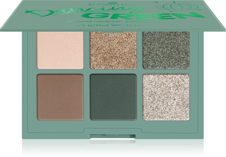 essence Dancing Green Øjenskygge palette