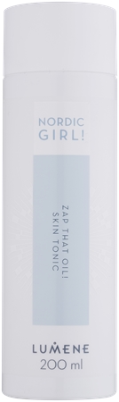 Lumene Nordic Girl! Zap That Oil! lozione tonica detergente per pelli giovani