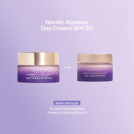 Lumene Nordic Ageless [AJATON] Radiant Youth krem na dzień dla skóry dojrzałej SPF 30