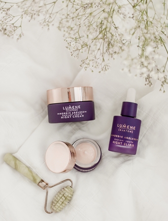 Lumene Nordic Ageless [AJATON] Radiant Youth crema notte rassodante antirughe