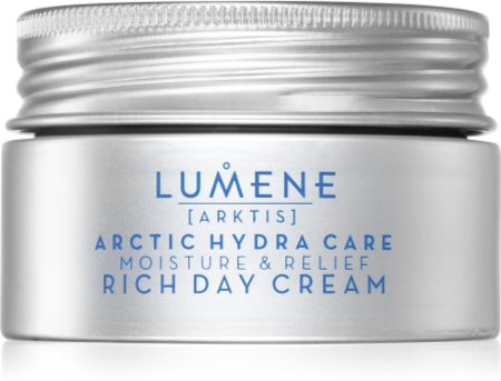 Lumene ARKTIS Arctic Hydra Care crema de día calmante para pieles sensibles y secas