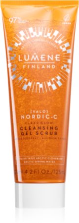 Lumene VALO Nordic-C gel exfoliant pour une peau lumineuse et lisse