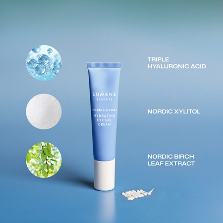 Lumene Nordic Hydra [LÄHDE] Moisturizing Eye Cream with gel consistency