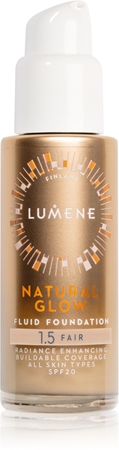 Lumene Natural Glow élénkítő make-up a természetes hatásért SPF 20