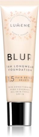 Lumene Blur 16h Longwear podkład o przedłużonej trwałości SPF 15