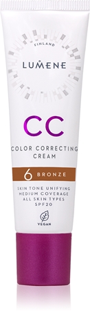 Lumene CC Color Correcting Cream CC Cream for Even Skin Tone SPF 20