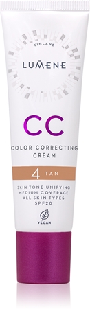 Lumene CC Color Correcting Cream CC kreem ühtlaseks nahatooniks SPF 20