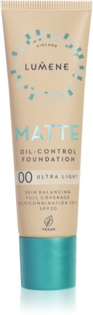 Lumene Matte Oil-Control podkład - fluid do skóry tłustej i mieszanej