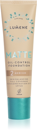 Lumene Matte Oil-Control podkład - fluid do skóry tłustej i mieszanej
