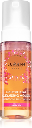 Lumene HELLÄ Moisturizing mousse nettoyante hydratante pour peaux sèches