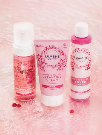 Lumene Moisturizing [HELLÄ] mousse nettoyante hydratante pour peaux sèches