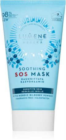Lumene HERKKÄ Soothing máscara hidratante SOS para pele seca e sensível